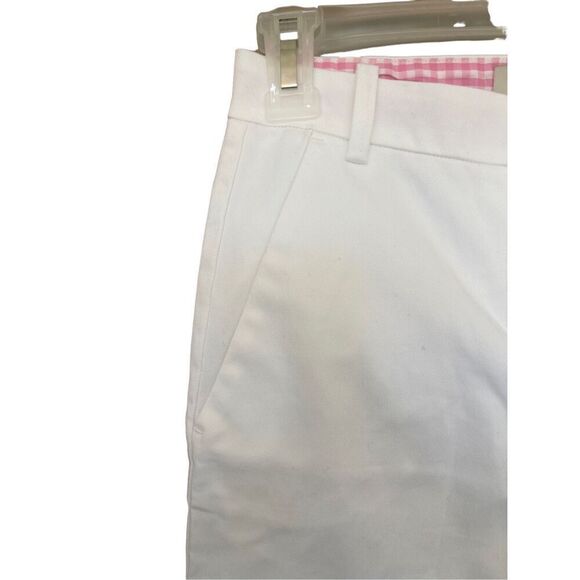 Pinko Womens White Slim Fit Classic Tapered Trousers Dress Pants Size 38 - Picture 3 of 14